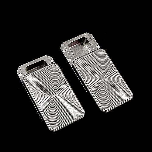 Titanium Teardrop Storage Box - Fidget Slider Case