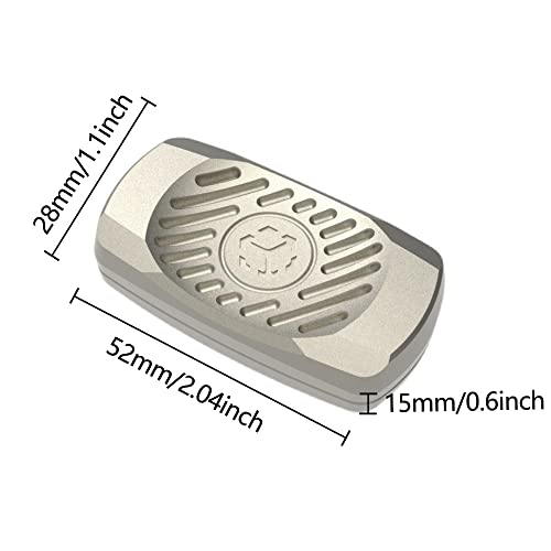 WANERSEN Titanium Infinite Fidget Spinner Push Toy
