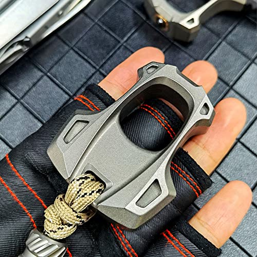 Compact Titanium EDC Multi-Tool Keychain by WANERSEN
