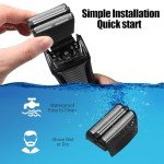 Titanium Shaver Foil Replacement Pack (3 Count)