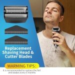 Titanium Shaver Foil Replacement Pack (3 Count)