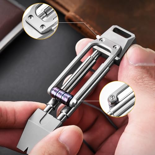WANERSEN Titanium EDC Pry Bar Emergency Tools (Colored)