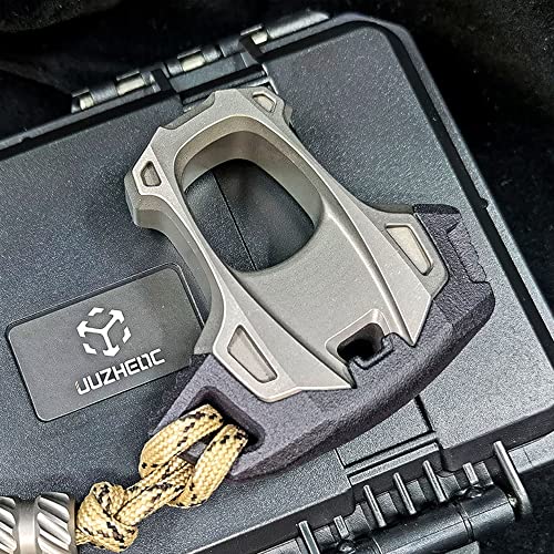 Compact Titanium EDC Multi-Tool Keychain by WANERSEN