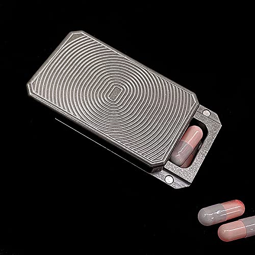 Titanium Teardrop Storage Box - Fidget Slider Case