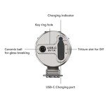 RovyVon S3 Ti Titanium LED Flashlight - 1800 Lumen