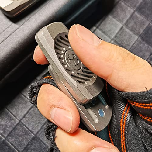 WANERSEN Titanium Infinite Fidget Spinner Push Toy