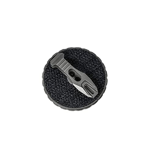 WANERSEN Titanium EDC Camping Backpack Badge Accessory