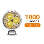 S3 Titanium 1800 Lumen LED Flashlight