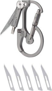 RovyVon U4 Pro+ Titanium Keychain Knife