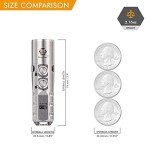 Aurora A24 G2 Titanium LED Flashlight, 1000 Lumens