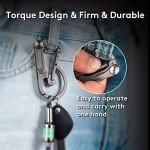 U4 Pro Mini Titanium Keychain Carabiner Clip