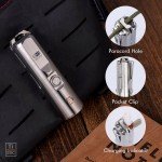 Aurora A24 Titanium 600 Lumens EDC Flashlight