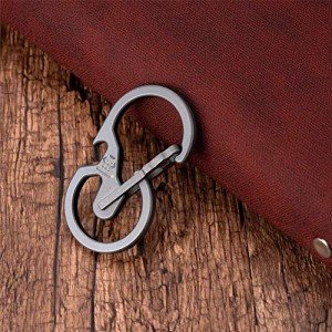 RovyVon U8 Titanium Keychain Carabiner Tool