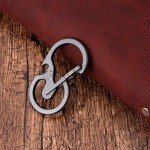 RovyVon U8 Titanium Keychain Carabiner Tool