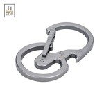 RovyVon U8 Titanium Keychain Carabiner Tool