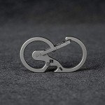 RovyVon U8 Titanium Keychain Carabiner Tool
