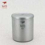 Keith Titanium Double-Wall Mug, 7.4 fl oz