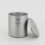 Keith Titanium Double-Wall Mug, 7.4 fl oz