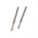 Portable Titanium Chopsticks with Carry Bag - Grey