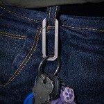 Titanium Carabiner Clip Keychain Tool Set (2 Pack)