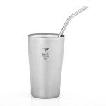 Keith Titanium Ti3701 Bent Straw Set with Brush