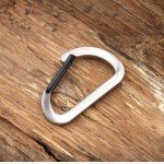 Titanium TC4 Key Carabiner Snap Hook EDC Tool