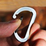 Titanium TC4 Key Carabiner Snap Hook EDC Tool
