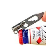 Titanium Multitool Pry Bar and Screwdriver Keychain