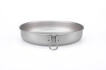 Keith Titanium Ti6034 Fry Pan with Folding Handle