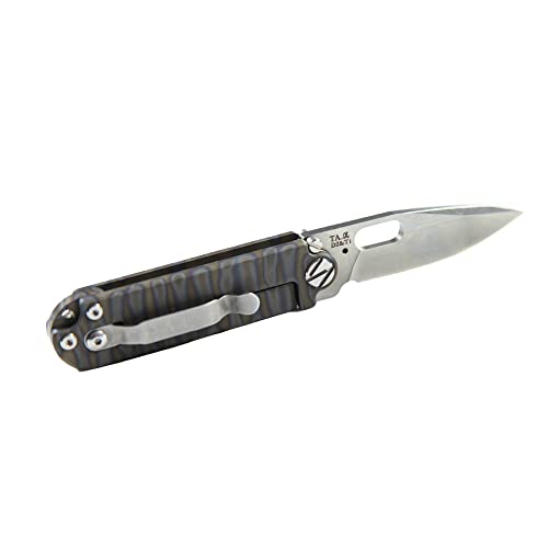 Blue WANERSEN Titanium Folding Pocket Knives