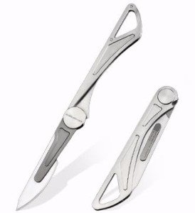 Titaner Titanium Pocket Scalpel Knife - Dragonfly Design
