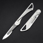 Titaner Titanium Pocket Scalpel Knife - Dragonfly Design