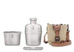 Keith Titanium Military Water Bottle Cooking Set