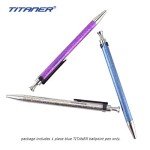 Titaner Blue Titanium EDC Ballpoint Pocket Pen