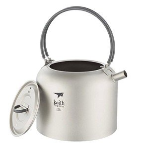 Keith Titanium 1.5L Kettle - Lightweight & Durable