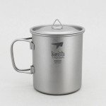 Keith Titanium Ti3204 15.2 oz Single Wall Mug