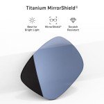 Titanium Mirrored Replacement Lenses for Oakley Tinfoil
