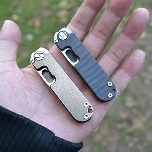Blue WANERSEN Titanium Folding Pocket Knives