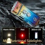 RovyVon E11 Pro Titanium Waterproof Pocket Flashlight