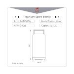 Keith Titanium Leakproof Bottle - 40.6 fl oz