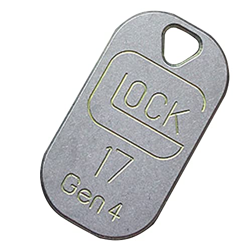 Golden WANERSEN Titanium Pet ID Tag Necklace Pendant