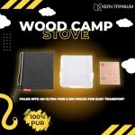 Keith Titanium Ti2201 Backpacking Wood Stove with Sack