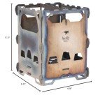Keith Titanium Ti2201 Backpacking Wood Stove with Sack