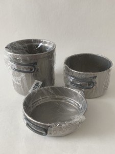 Keith Titanium Camping Cookware Set - 400ml to 1.2L