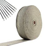 Titanium Exhaust Pipe Wrap & Heat Shield Tape