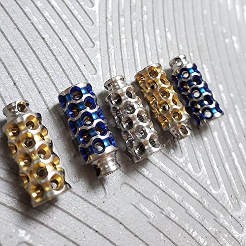 Titanium Keychain Housing for Outdoor Survival EDC Gear