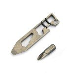 Titanium Multitool: Pry Bar, Bottle Opener, Wrench