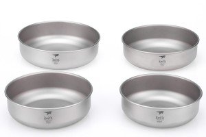 Keith Titanium 4-Piece Bowl Set