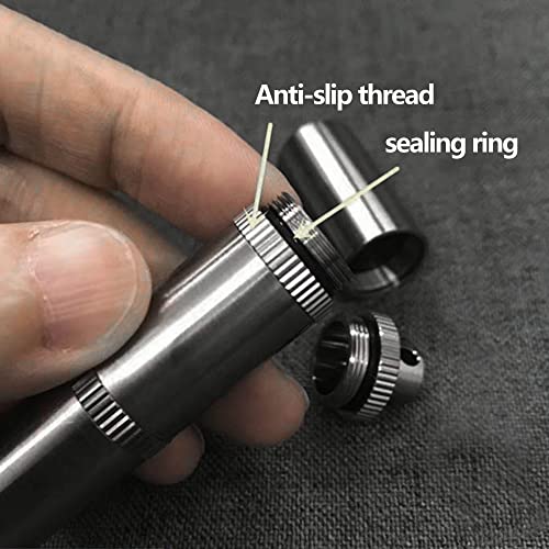 WANERSEN Titanium Multi-Layer Waterproof Pill Case