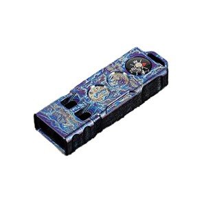 Titanium 2-in-1 Survival Whistle with Compass